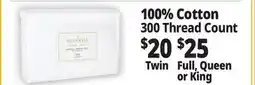 Ocean State Job Lot 100% Cotton 300 Thread Count offer