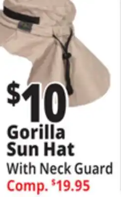 Ocean State Job Lot Gorilla Sun Hat offer