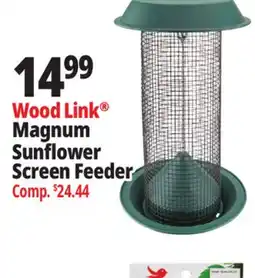Ocean State Job Lot WoodLink Magnum Black Oil Sunflower Bird Feeder offer