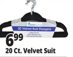 Ocean State Job Lot Velvet Suit Hangers 20 Count offer