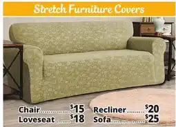 Ocean State Job Lot Stretch Furniture Covers offer
