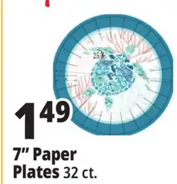 Ocean State Job Lot 7 Paper Plates offer