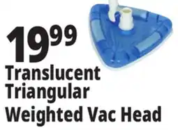 Ocean State Job Lot Translucent Triangular Weighted Vac Head offer