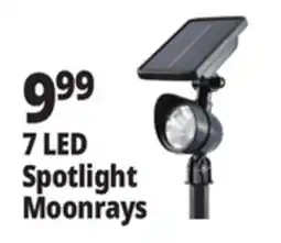 Ocean State Job Lot 7 LED Spotlight Moonrays offer