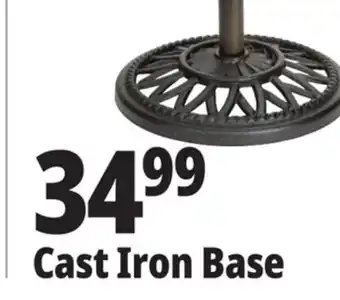 Ocean State Job Lot Cast Iron Patio Umbrella Base 26 lbs offer