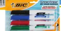 Ocean State Job Lot Intensity Advanced Dry Erase Markers 4 Piece offer