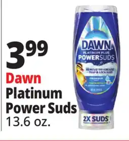 Ocean State Job Lot Platinum Power Suds offer