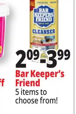 Ocean State Job Lot Bar Keeper's Friend offer