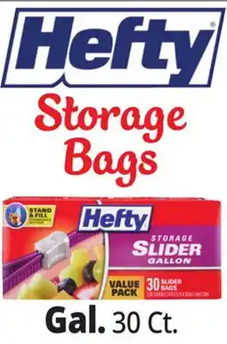 Ocean State Job Lot Hefty Storage Bags offer