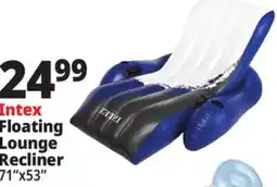 Ocean State Job Lot Intex Floating Lounge Recliner offer