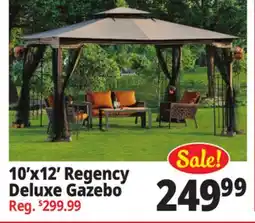 Ocean State Job Lot 10'x12' Regency Deluxe Gazebo offer