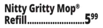 Ocean State Job Lot Nitty Gritty Mop Refill offer