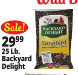 Ocean State Job Lot Backyard Delight Songbird Food 25 lbs offer