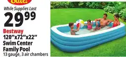 Ocean State Job Lot H2OGO! Family Swim Center Inflatable Pool 10' offer