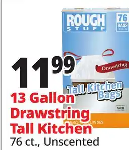 Ocean State Job Lot 13 Gallon Drawstring Kitchen offer