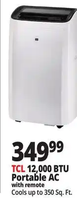Ocean State Job Lot 12,000 BTU Portable AC with remote offer