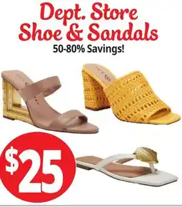 Ocean State Job Lot Dept. Store Shoe & Sandals offer