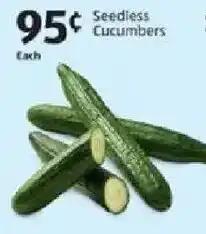 Aldi Seedless cucumbers offer