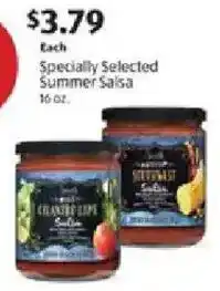 Aldi Specially selected summer salsa offer