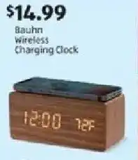 Aldi Bauhn wireless charging clock offer