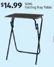 Aldi SOHL folding tray table offer