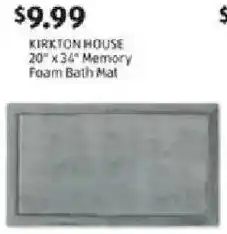Aldi Kirkton house memory foam bath mat offer