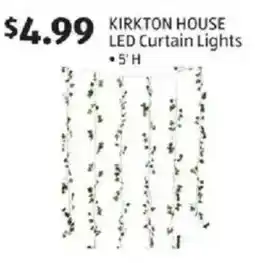 Aldi Kirkton House LED Curtain Lights offer