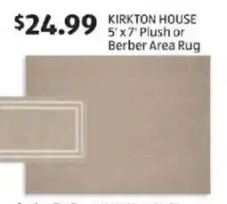 Aldi Kirkton House 5' x 7' Plush or Berber Area Rug offer
