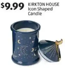 Aldi Kirkton house Icon Shaped Candle offer