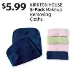 Aldi Kirkton house makeup removing cloths offer