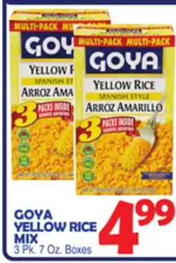 Bravo Supermarkets GOYA YELLOW RICE MIX offer