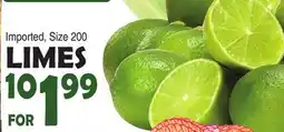 Bravo Supermarkets LIMES offer