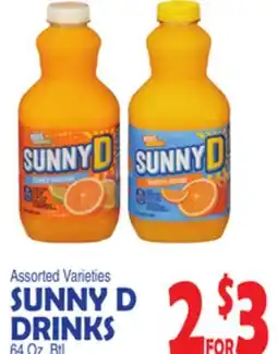 Bravo Supermarkets SUNNY D DRINKS offer