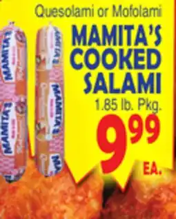 Bravo Supermarkets MAMITA'S COOKED SALAMI offer