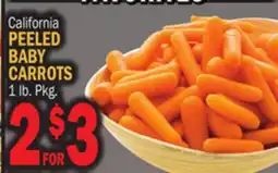 Bravo Supermarkets PEELED BABY CARROTS offer