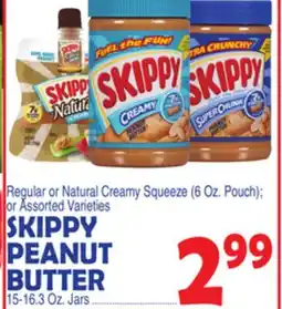Bravo Supermarkets SKIPPY PEANUT BUTTER offer