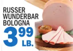 Bravo Supermarkets RUSSER WUNDERBAR WUNDERBAR BOLOGNA offer