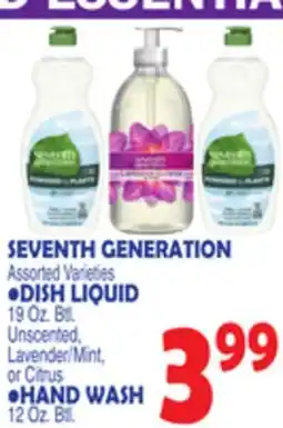 Bravo Supermarkets SEVENTH GENERATION offer