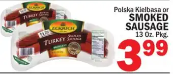 Bravo Supermarkets ECKRICH SMOKED SAUSAGE offer