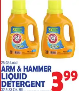 Bravo Supermarkets ARM & HAMMER LIQUID DETERGENT offer