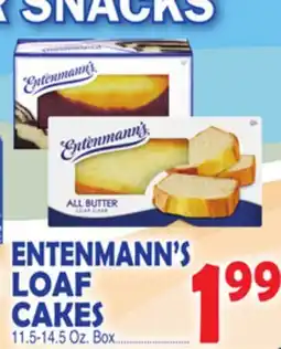 Bravo Supermarkets ENTENMANN'S LOAF CAKES offer