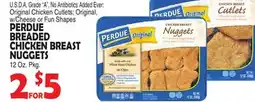 Bravo Supermarkets PERDUE BREADED CHICKEN BREAST offer