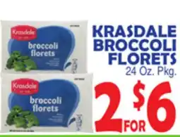 Bravo Supermarkets KRASDALE BROCCOLI FLORETS offer