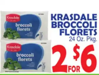 Bravo Supermarkets KRASDALE BROCCOLI FLORETS offer