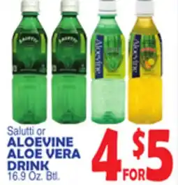 Bravo Supermarkets ALOEVINE ALOE VERA DRINK offer