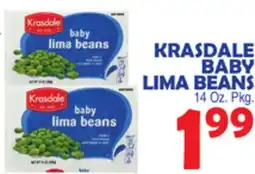 Bravo Supermarkets KRASDALE BABY LIMA BEANS offer