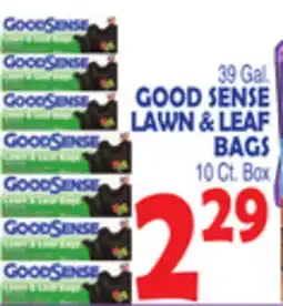 Bravo Supermarkets GOOD SENSE LAWN & LEAF BAGS offer