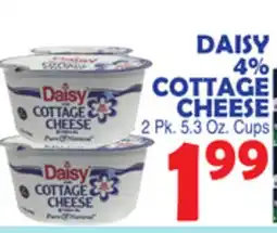 Bravo Supermarkets DAISY 4% COTTAGE CHEESE offer