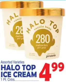 Bravo Supermarkets HALO TOP ICE CREAM offer