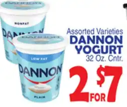 Bravo Supermarkets DANNON YOGURT offer